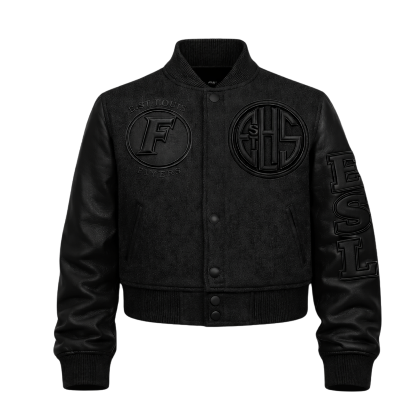 First Class – Women’s Cropped Letterman Jacket | One Drop Only (Pre-Order Closes Jan 16)
