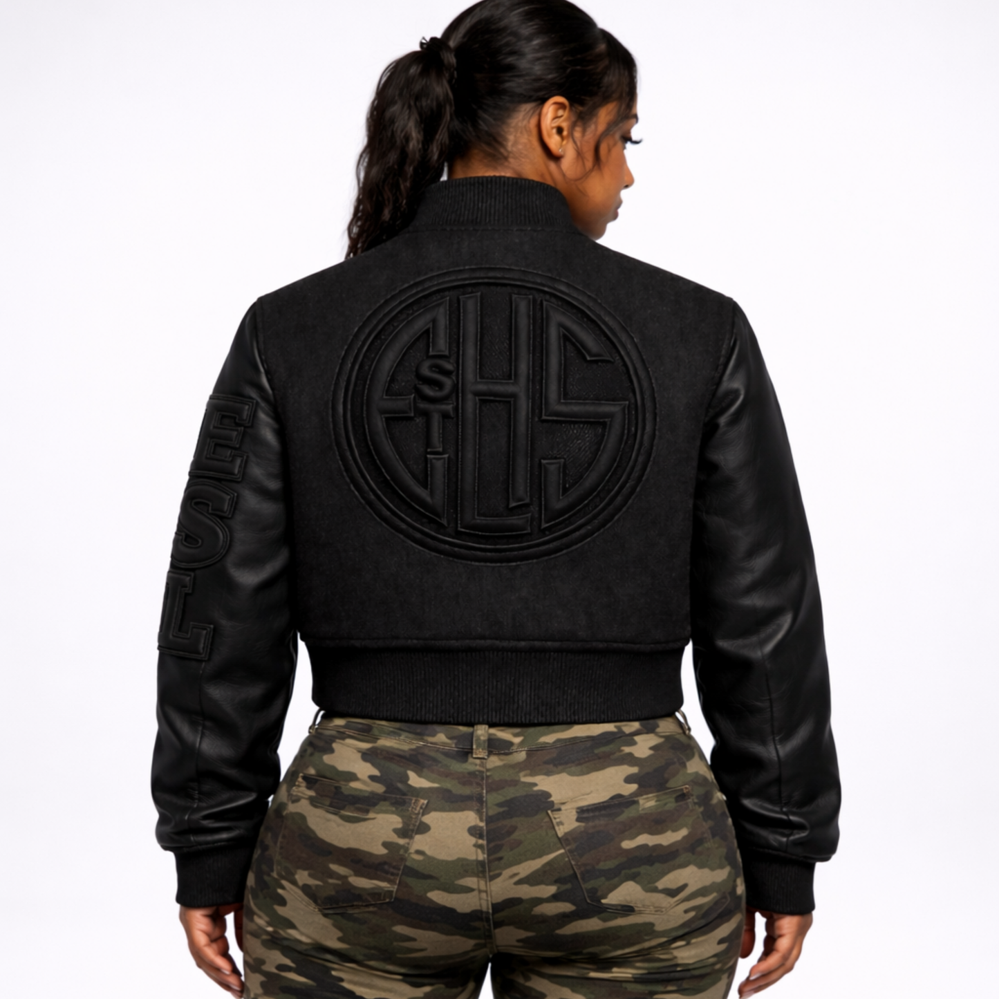 First Class – Women’s Cropped Letterman Jacket | One Drop Only (Pre-Order Closes Jan 16)