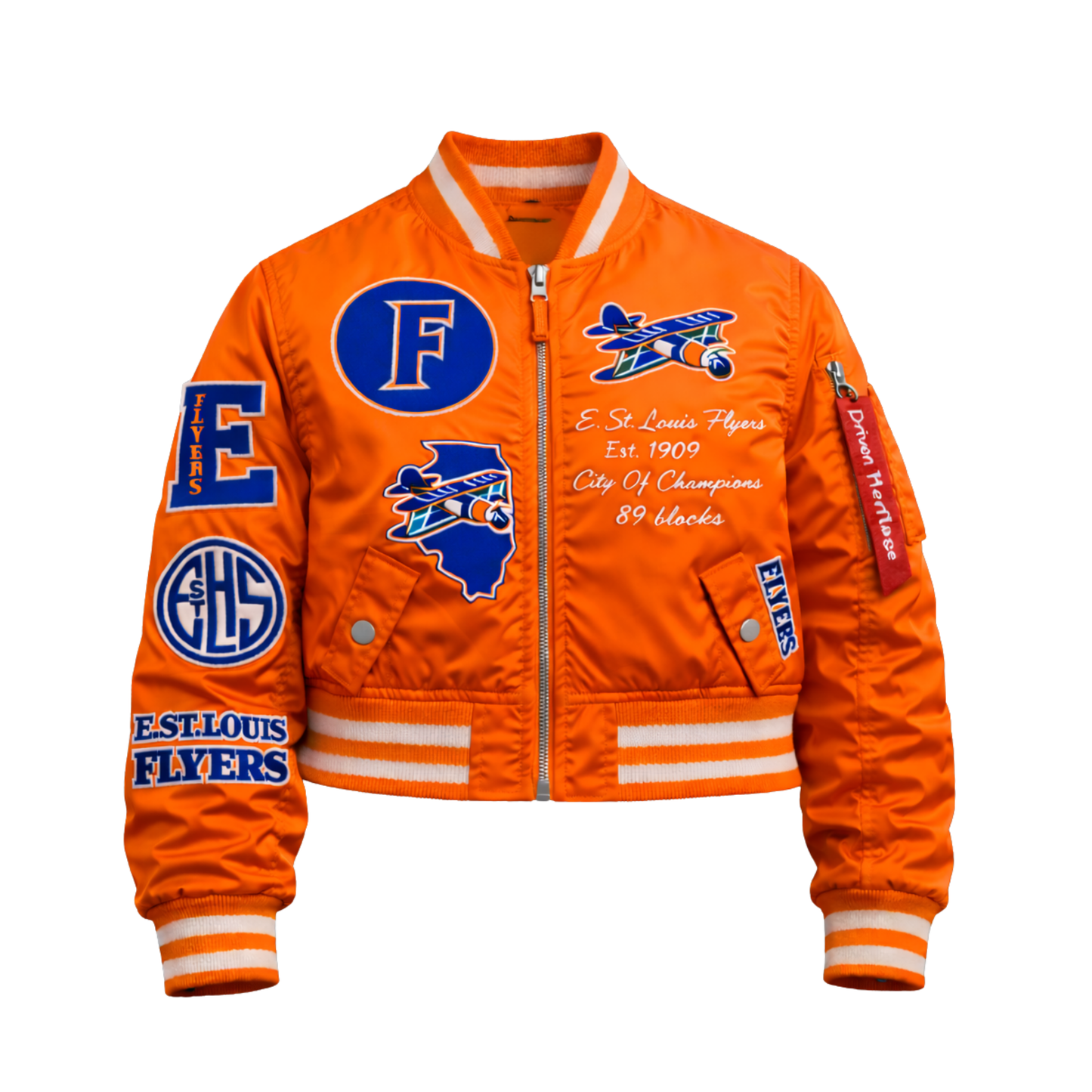 Fly Girl Era – Women’s Cropped Satin Bomber | One Drop Only (Pre-Order Closes Jan 16)