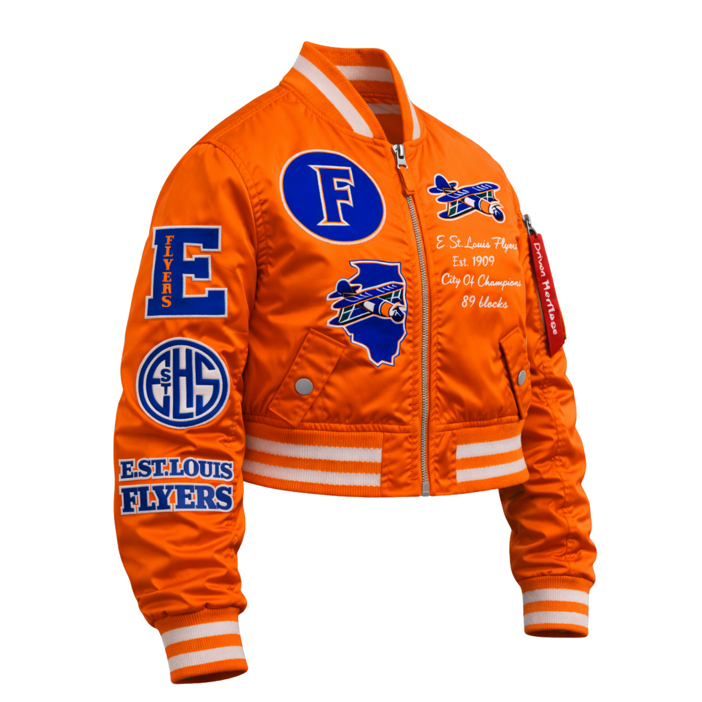 Fly Girl Era – Women’s Cropped Satin Bomber | One Drop Only (Pre-Order Closes Jan 16)