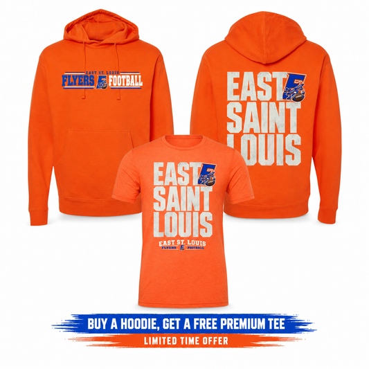 EAST SAINT LOUIS — Premium Hoodie + Tee Bundle
