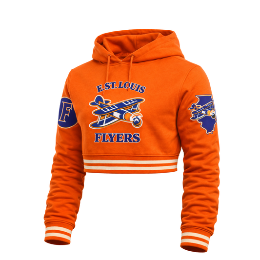 Flying Above Storms – Women’s Cropped Hoodie | One Drop Only (Pre-Order Closes Jan 16)