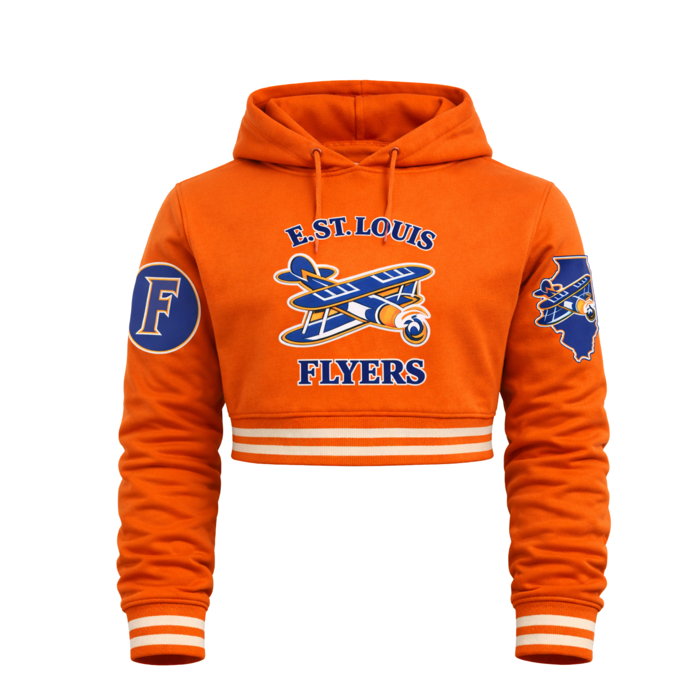 Flying Above Storms – Women’s Cropped Hoodie | One Drop Only (Pre-Order Closes Jan 16)