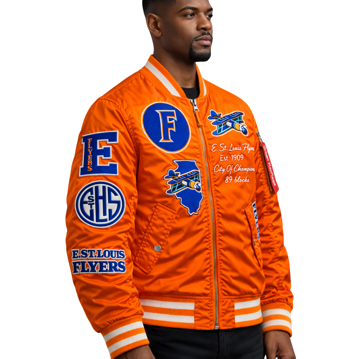 City Built – Men’s Satin Bomber | One Drop Only (Pre-Order Closes Jan 16)