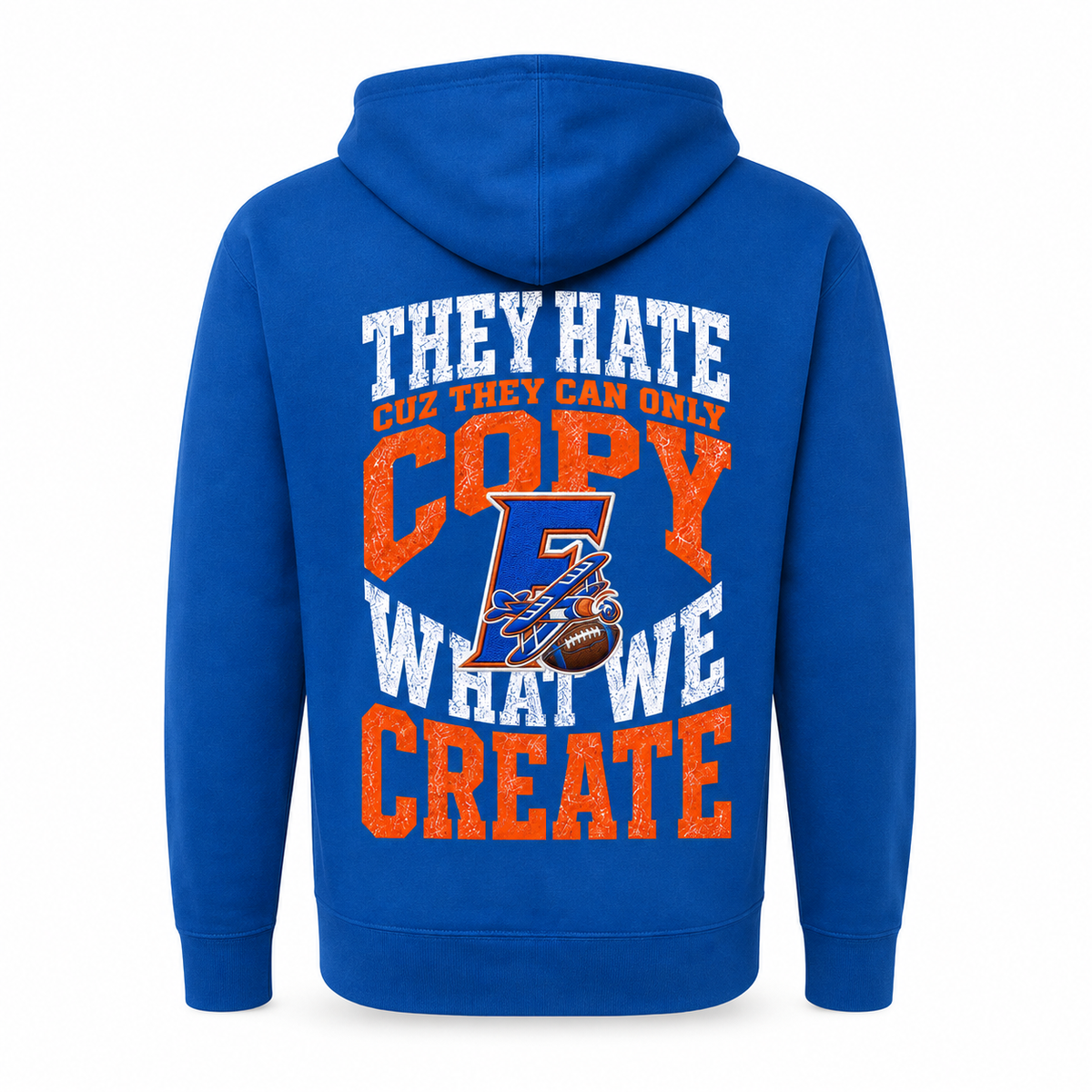 COPY WHAT WE CREATE — Premium Hoodie + Tee Bundle (Royal Edition)