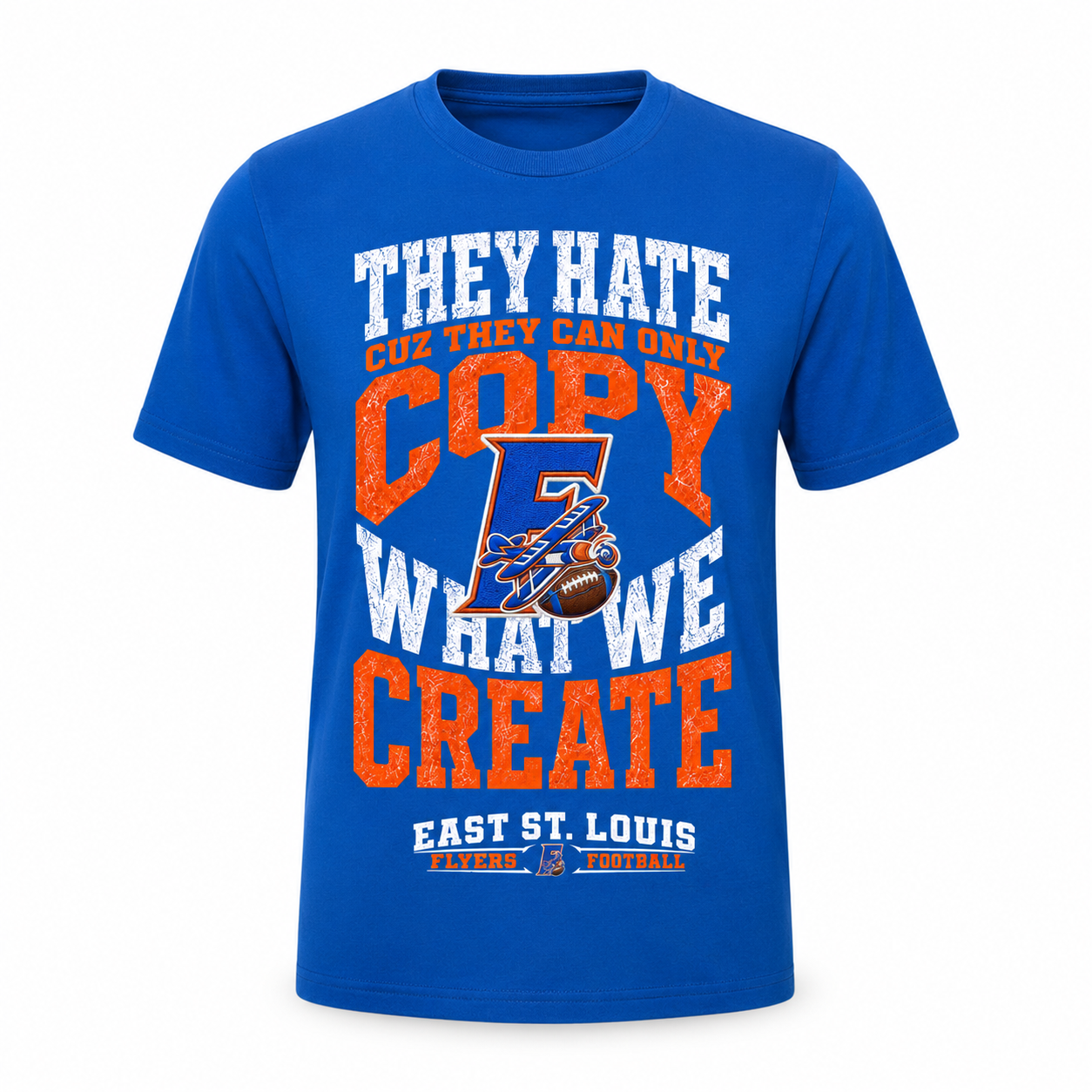 COPY WHAT WE CREATE — Premium Hoodie + Tee Bundle (Royal Edition)