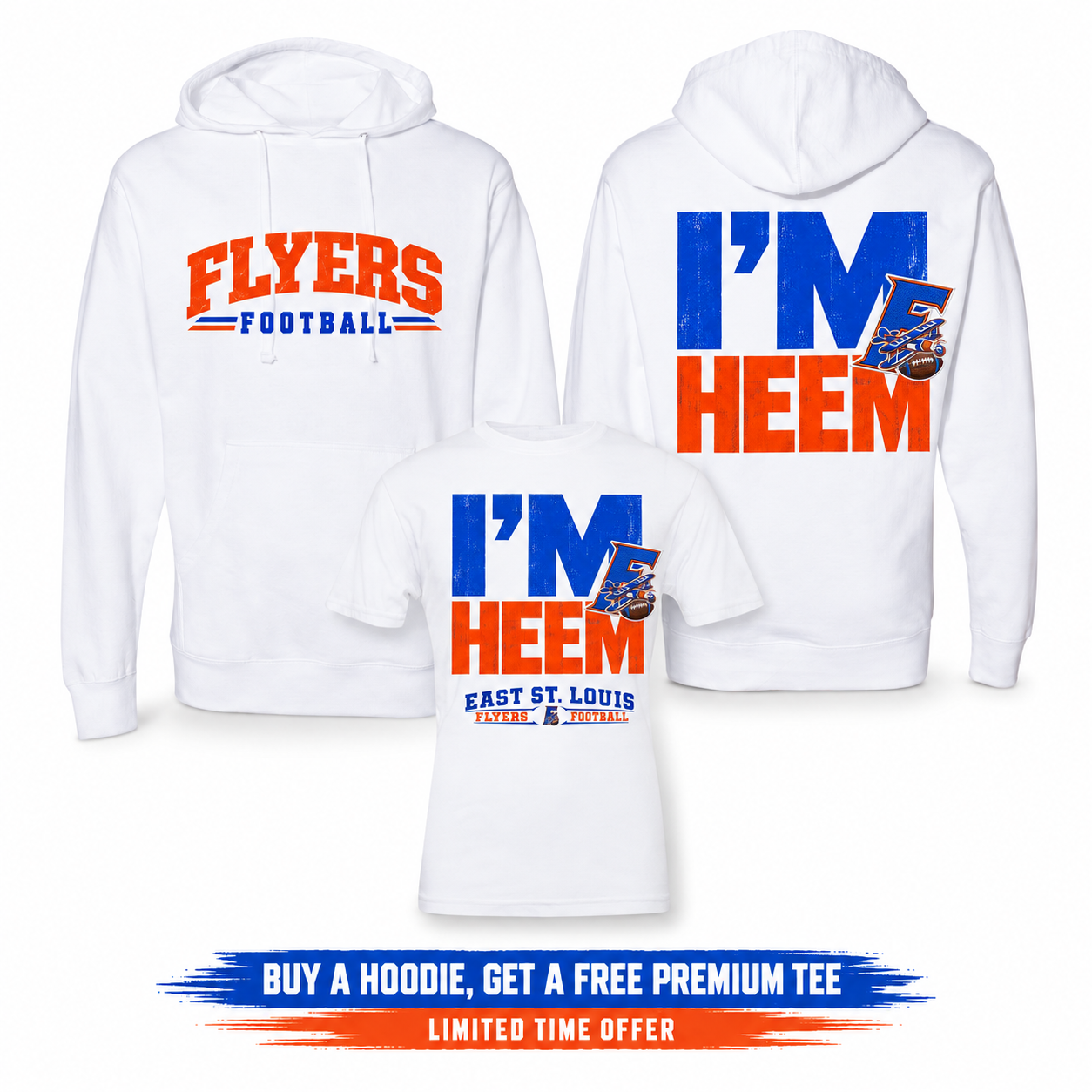 I’M HEEM — Premium Hoodie + Tee Bundle