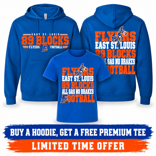 89 BLOCKS — Premium Hoodie + Premium Tee Bundle