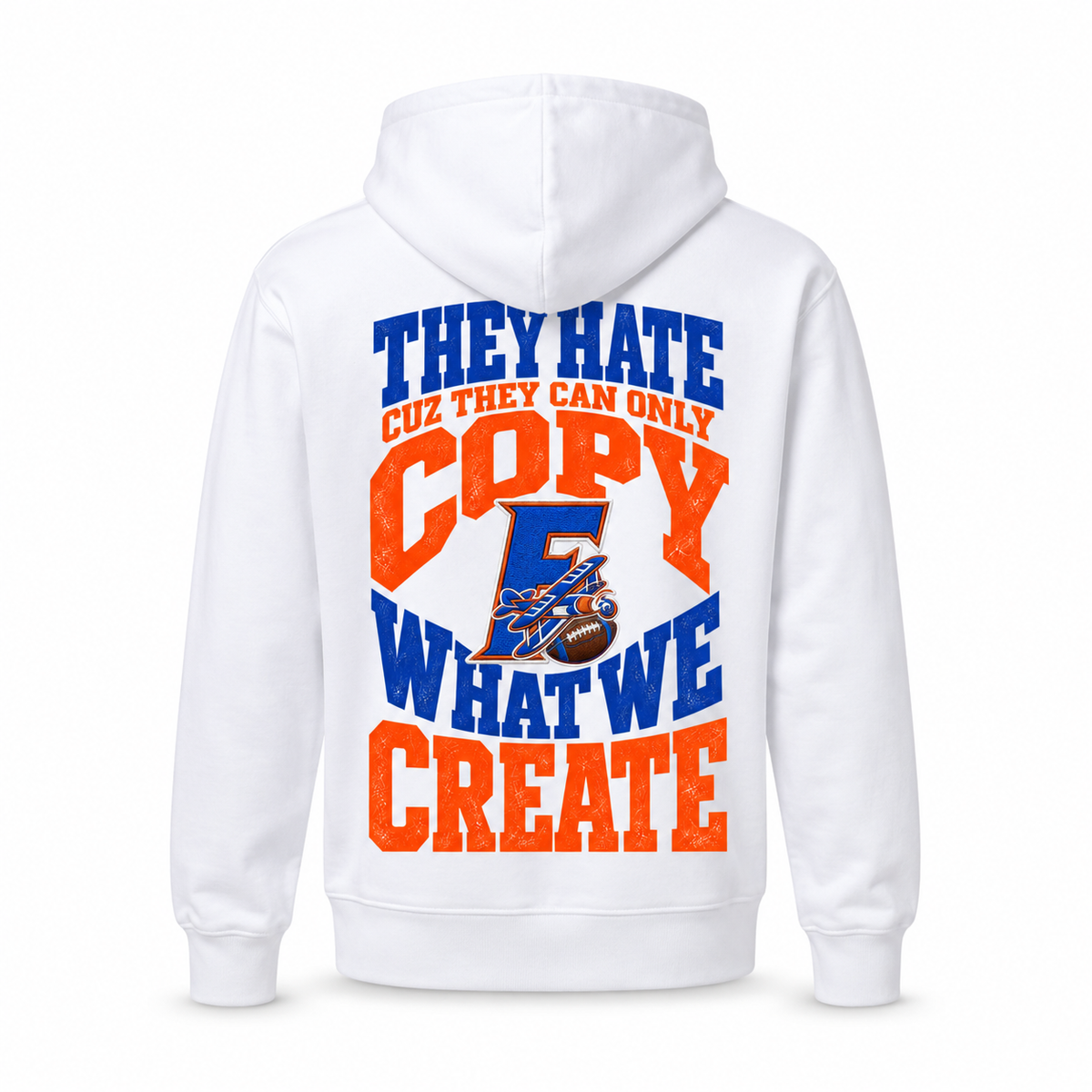 COPY WHAT WE CREATE — Premium Hoodie + Tee Bundle (White Edition)