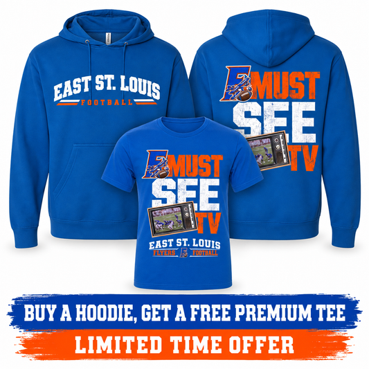 MUST SEE TV — Premium Hoodie + Premium Tee Bundle